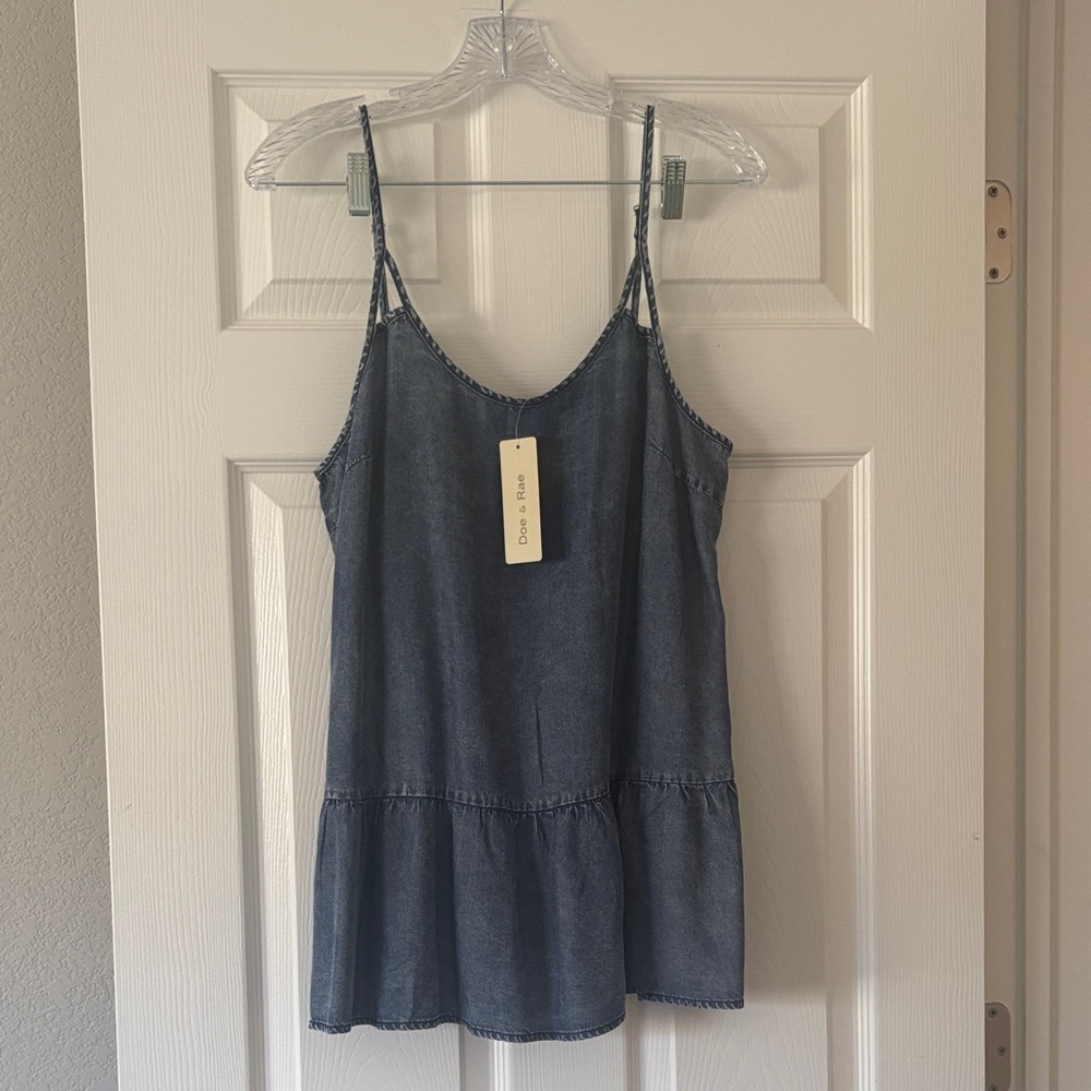 NWT - Chambray Camisole Tank